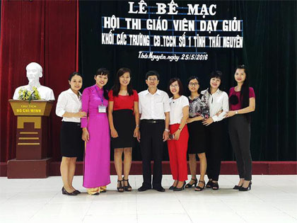 Trường CĐ Kinh tế - Tài chính Thái Nguyên tham gia hội thi giáo viên dạy giỏi khối trường  Cao đẳng, Trung cấp chuyên nghiệp số 1  tỉnh Thái Nguyên năm học 2015 - 2016